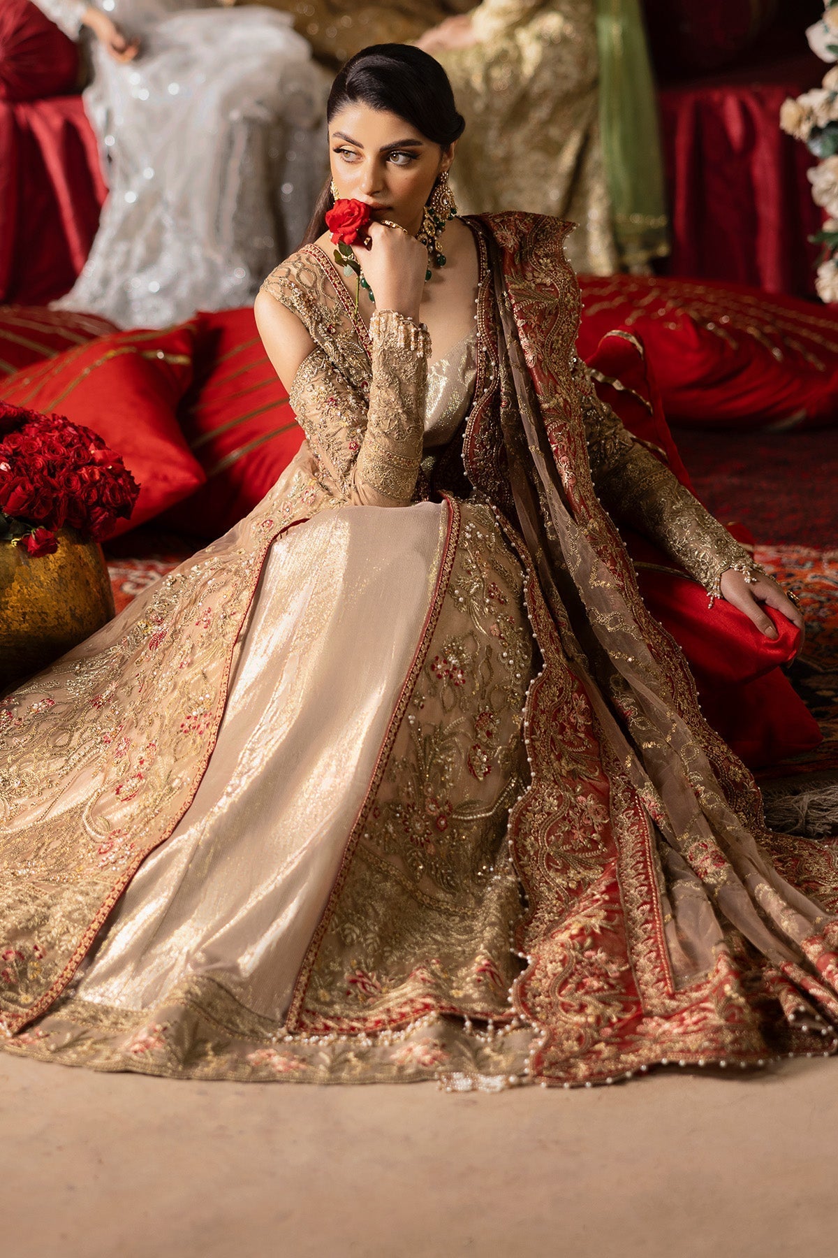 Imrozia Premium | Jashan Bridal Collection | SB-37 Zarnigar - by - Libasekhas UK - Registered Vendor of : Imrozia Premium - 100% Original Designer Dresss