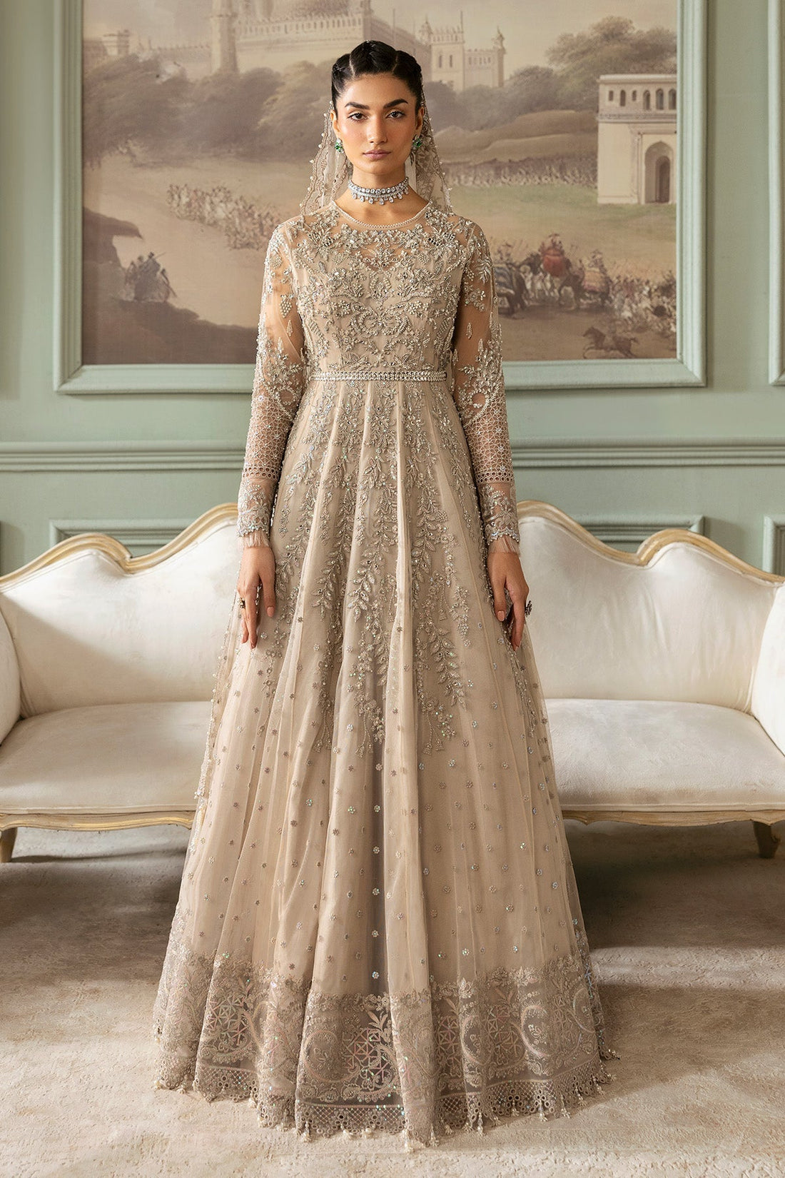 Imrozia Premium | Jashan Bridal Collection | SB-40 Tabaan - by - Libasekhas UK - Registered Vendor of : Imrozia Premium - 100% Original Designer Dresss