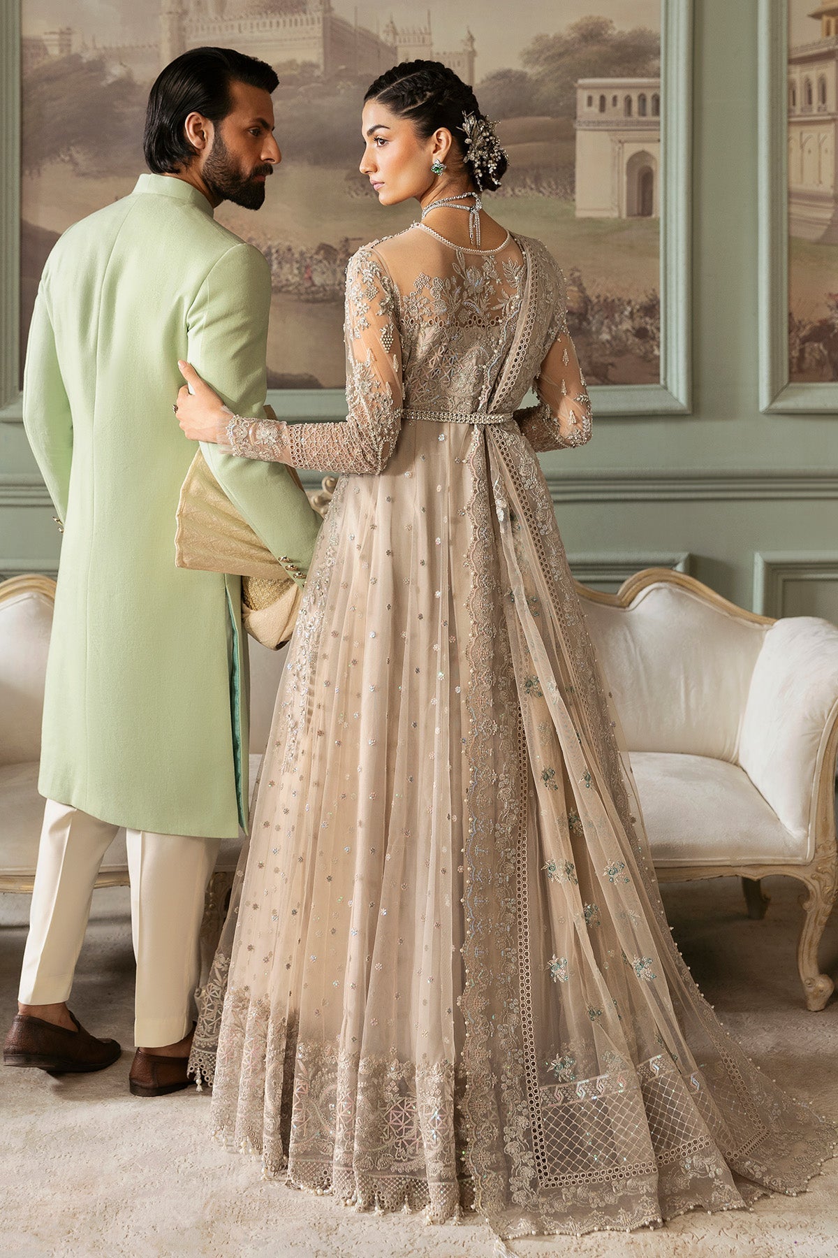 Imrozia Premium | Jashan Bridal Collection | SB-40 Tabaan - by - Libasekhas UK - Registered Vendor of : Imrozia Premium - 100% Original Designer Dresss