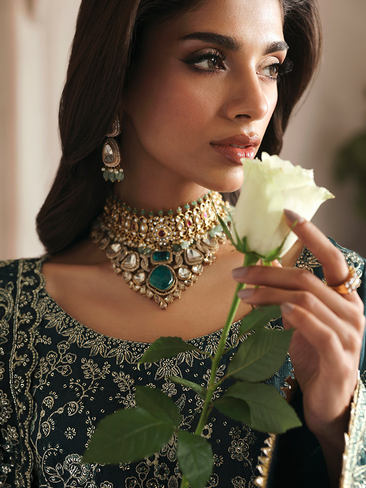 Gulaal | Serica Raw Silk | Seraphine - by Libasekhas UK - Registered Vendor of : Gulaal - 100% Original Designer Dress