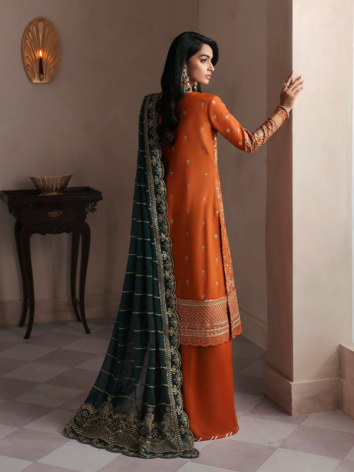 Gulaal | Serica Raw Silk | Ciora - by Libasekhas UK - Registered Vendor of : Gulaal - 100% Original Designer Dress