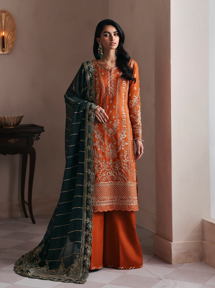 Gulaal | Serica Raw Silk | Ciora - by Libasekhas UK - Registered Vendor of : Gulaal - 100% Original Designer Dress