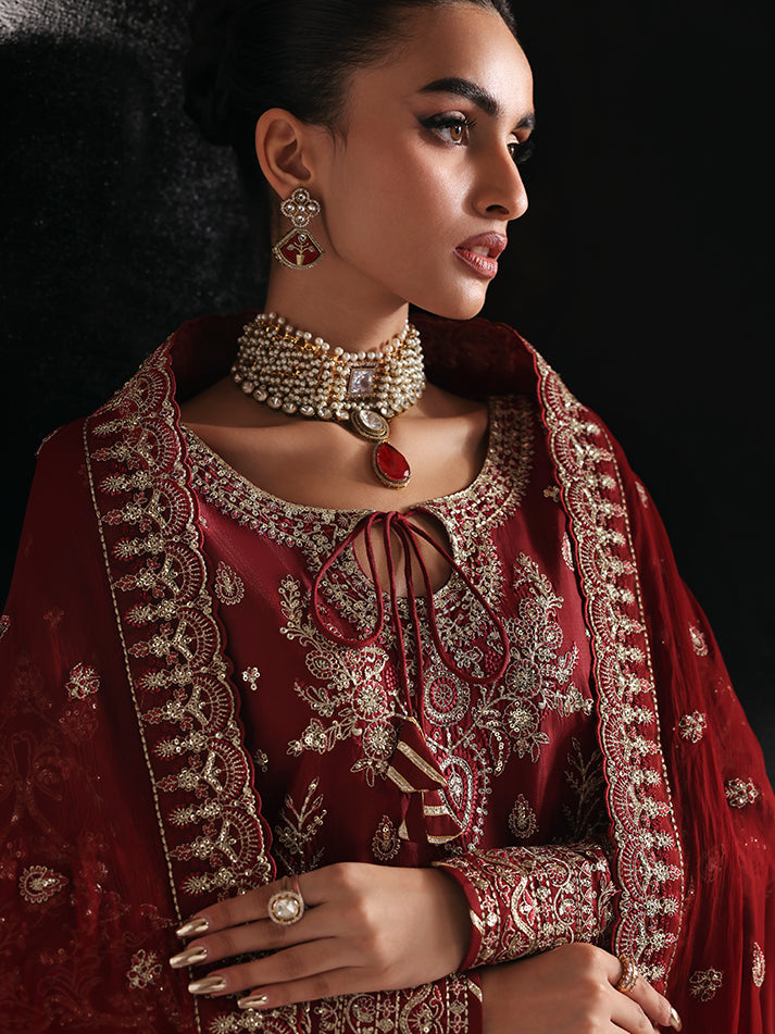 Gulaal | Serica Raw Silk | Seryne - by Libasekhas UK - Registered Vendor of : Gulaal - 100% Original Designer Dress