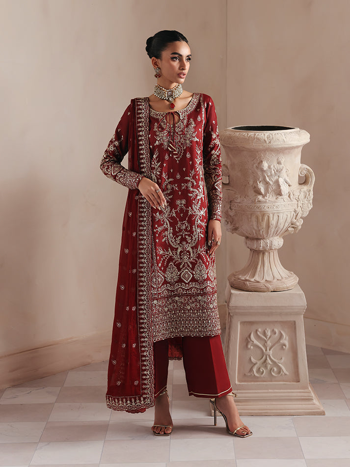 Gulaal | Serica Raw Silk | Seryne - by Libasekhas UK - Registered Vendor of : Gulaal - 100% Original Designer Dress