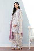 Zara Shahjahan | Coco Lawn 25 | SERENE-2B - by - Libasekhas UK - Registered Vendor of : Zara Shahjahan - 100% Original Designer Dresss