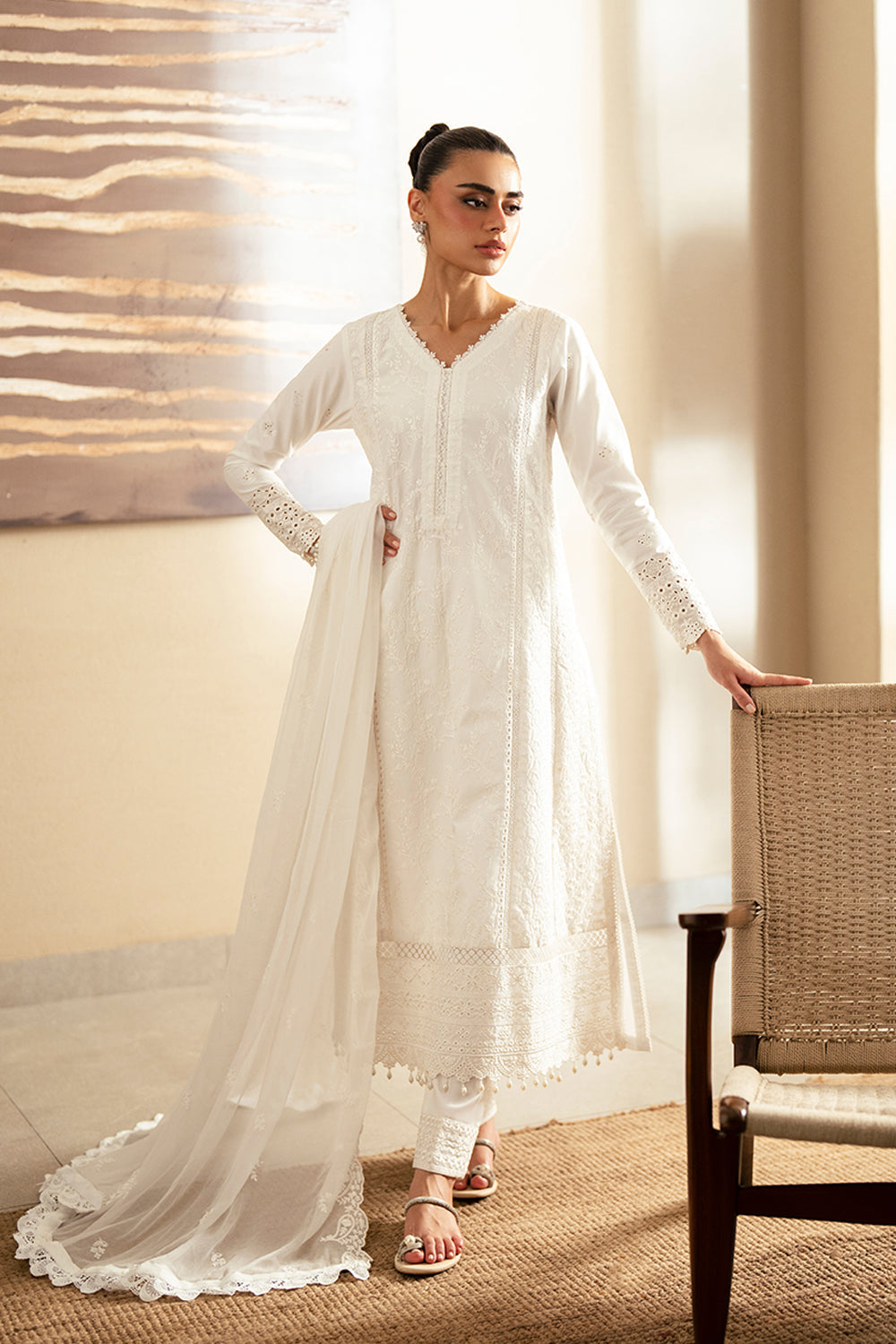 Azure | Luxury Lawn 26 | Serene Opal - by Libasekhas UK - Registered Vendor of : Azure - 100% Original Designer Dress