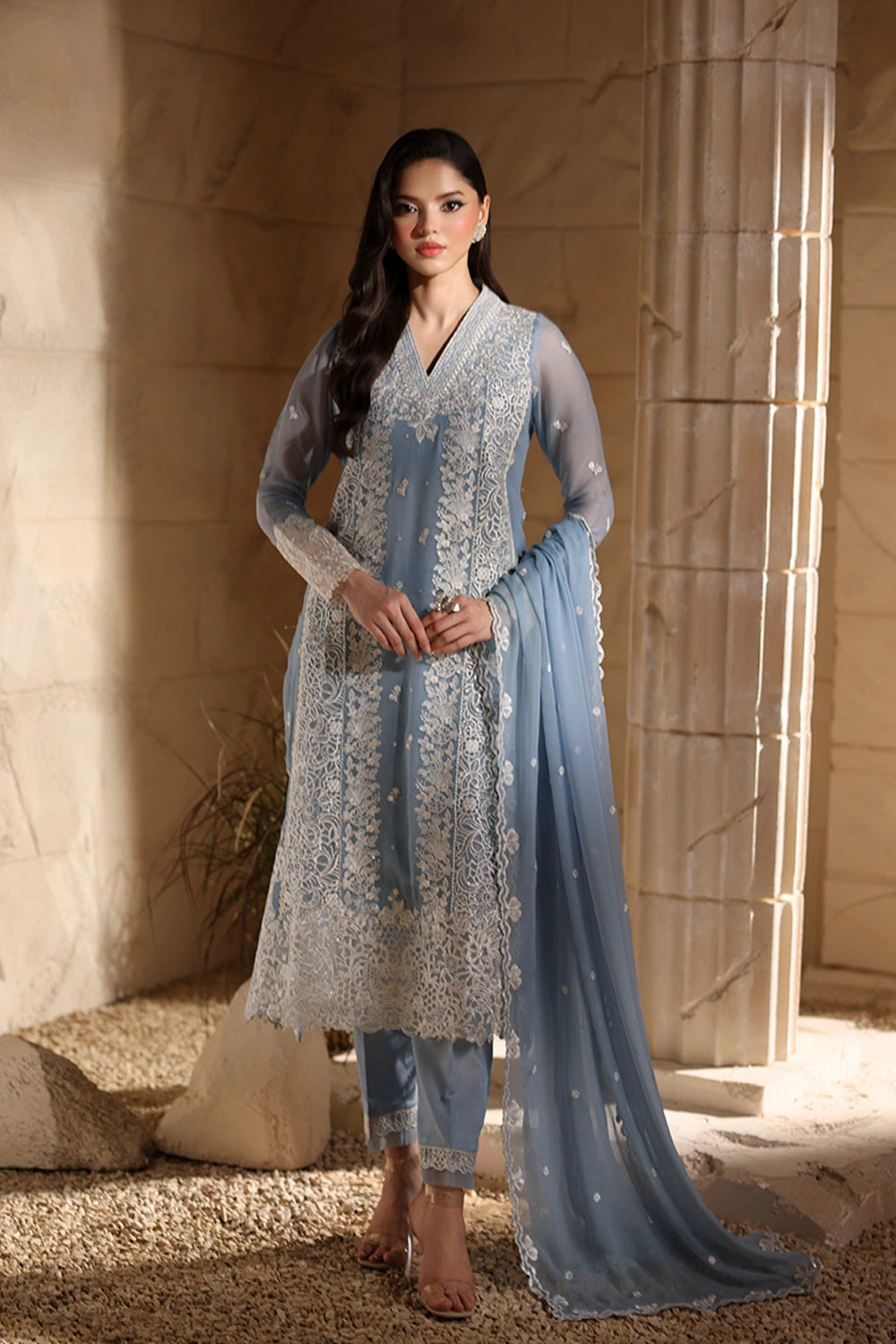 Azure | Luxe Formals | Serenite - by Libasekhas UK - Registered Vendor of : Azure - 100% Original Designer Dress