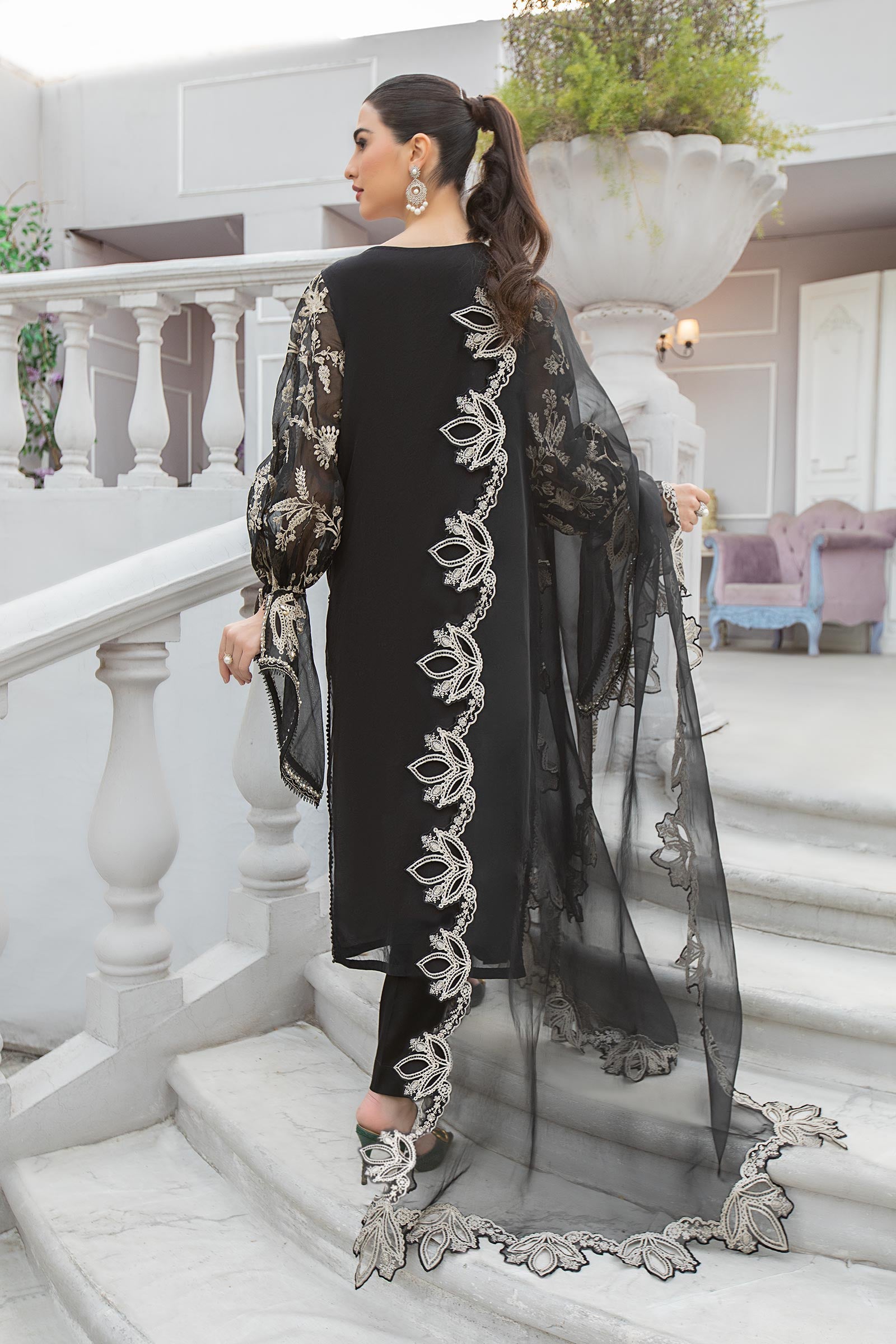 Maira B | Ready to Wear | SF-EA23-28R1 - by - Libasekhas UK - Registered Vendor of : Maria B - 100% Original Designer Dresss