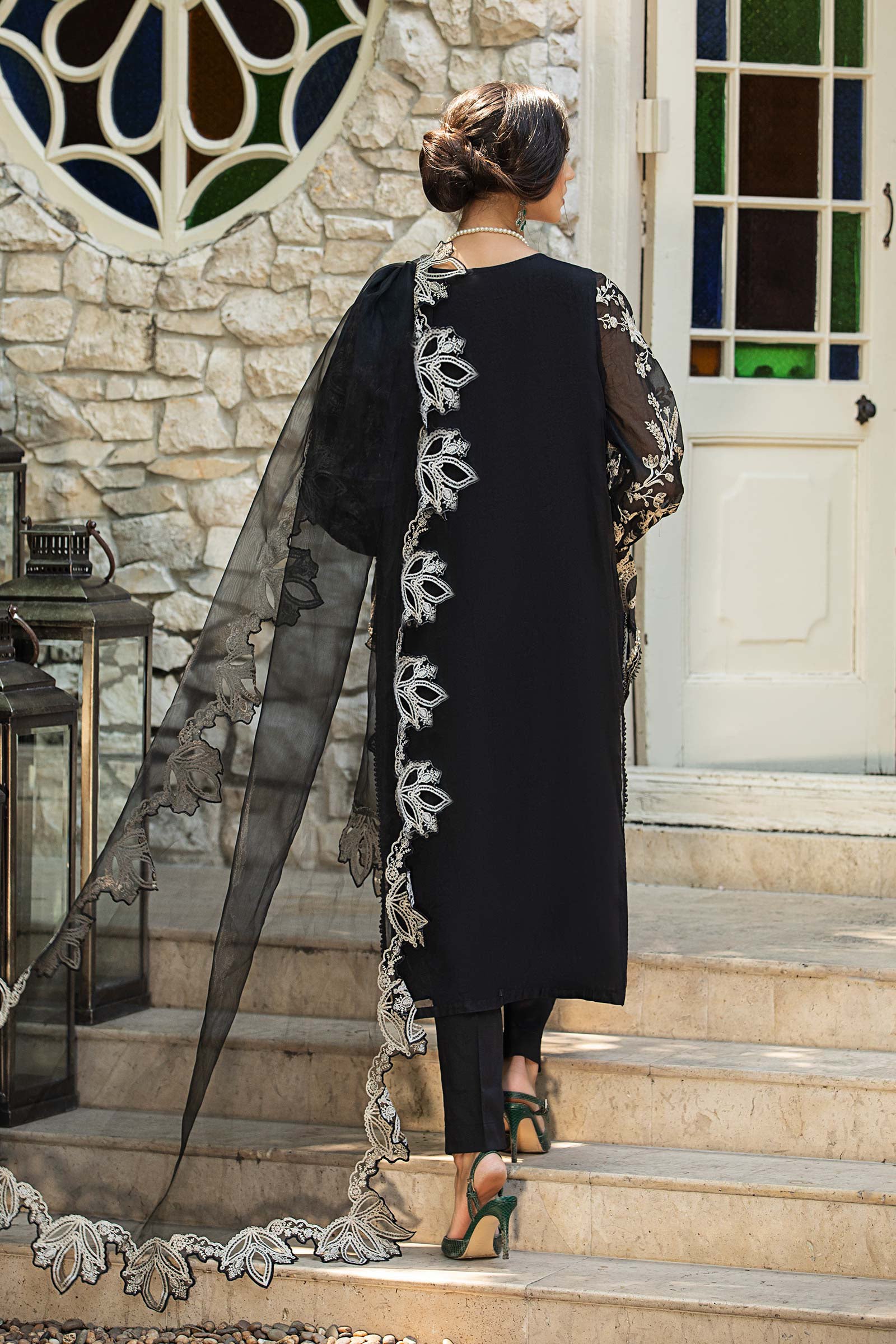 Maira B | Ready to Wear | SF-EA23-28R1 - by - Libasekhas UK - Registered Vendor of : Maria B - 100% Original Designer Dresss
