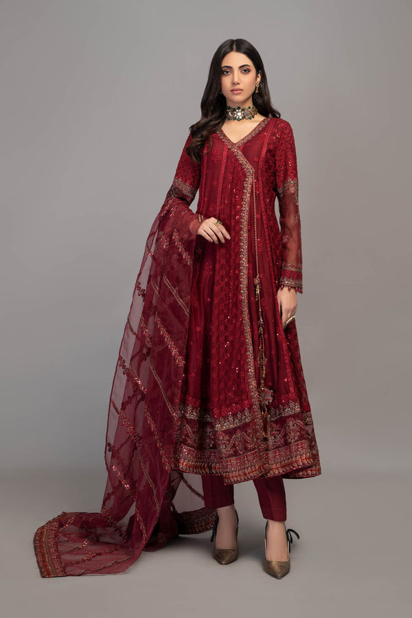 Maira B | Ready to Wear | SF-EF23-02R1 - by - Libasekhas UK - Registered Vendor of : Maria B - 100% Original Designer Dresss