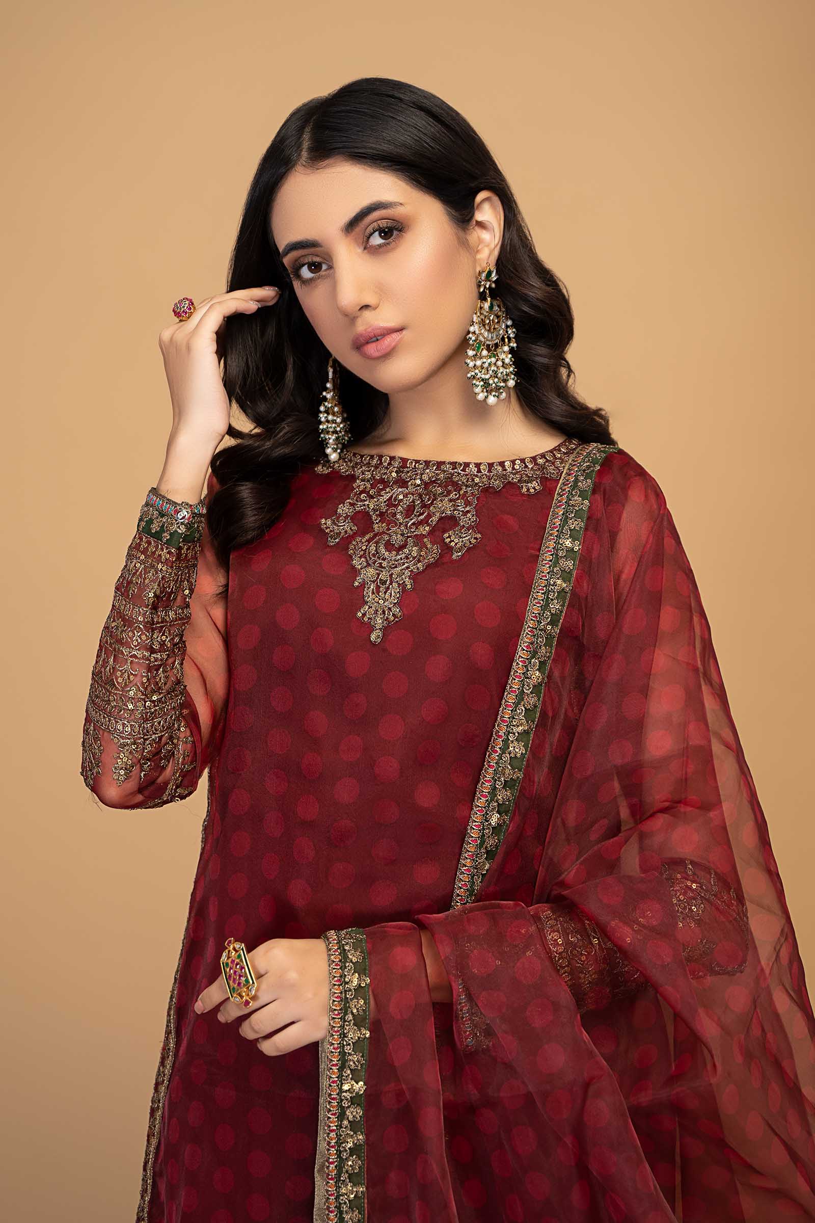 Maria B | Formal Wears | SF-EF23-08R1 - by - Libasekhas UK - Registered Vendor of : Maria B - 100% Original Designer Dresss