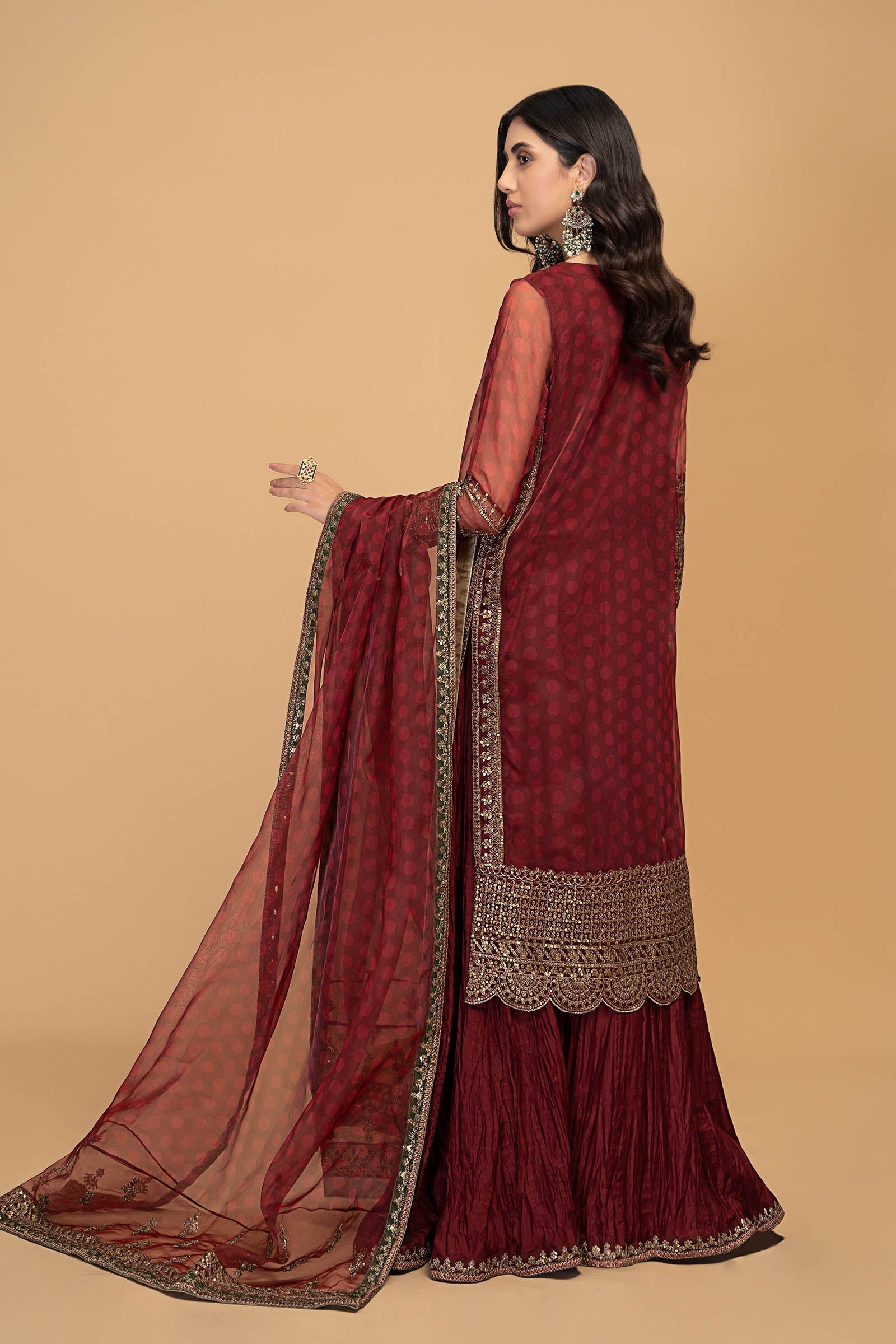 Maria B | Formal Wears | SF-EF23-08R1 - by - Libasekhas UK - Registered Vendor of : Maria B - 100% Original Designer Dresss