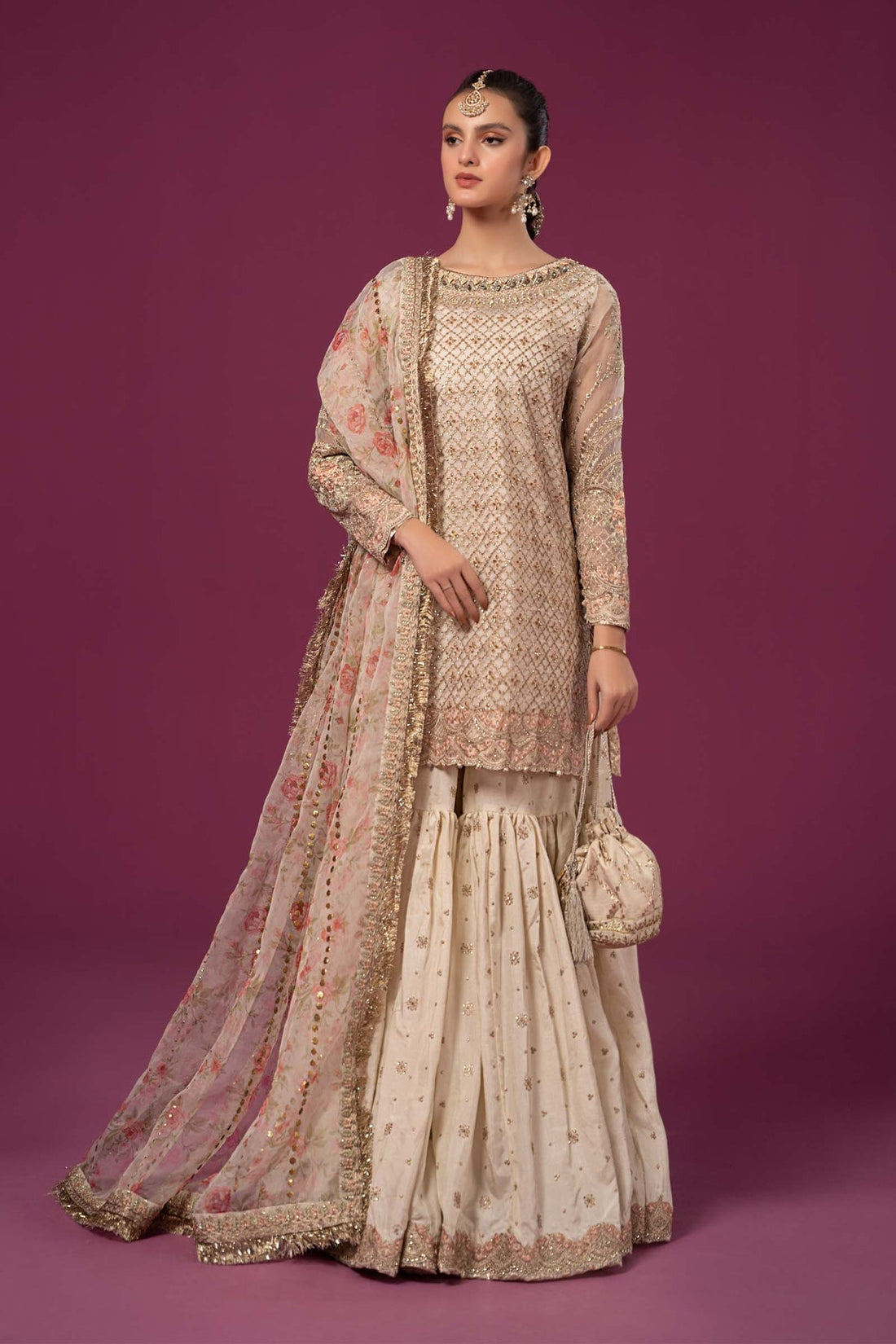 Maria B | Formal Wears | SF-EF24-01 - by - Libasekhas UK - Registered Vendor of : Maria B - 100% Original Designer Dresss