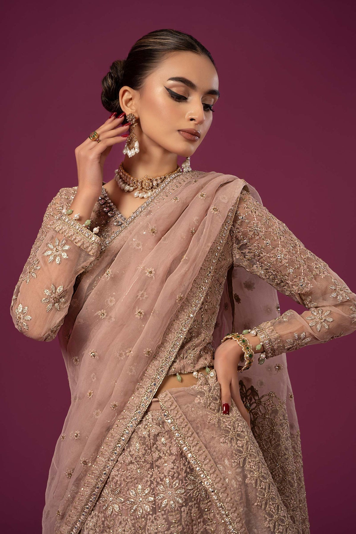 Maria B | Formal Wears | SF-EF24-02 - by - Libasekhas UK - Registered Vendor of : Maria B - 100% Original Designer Dresss