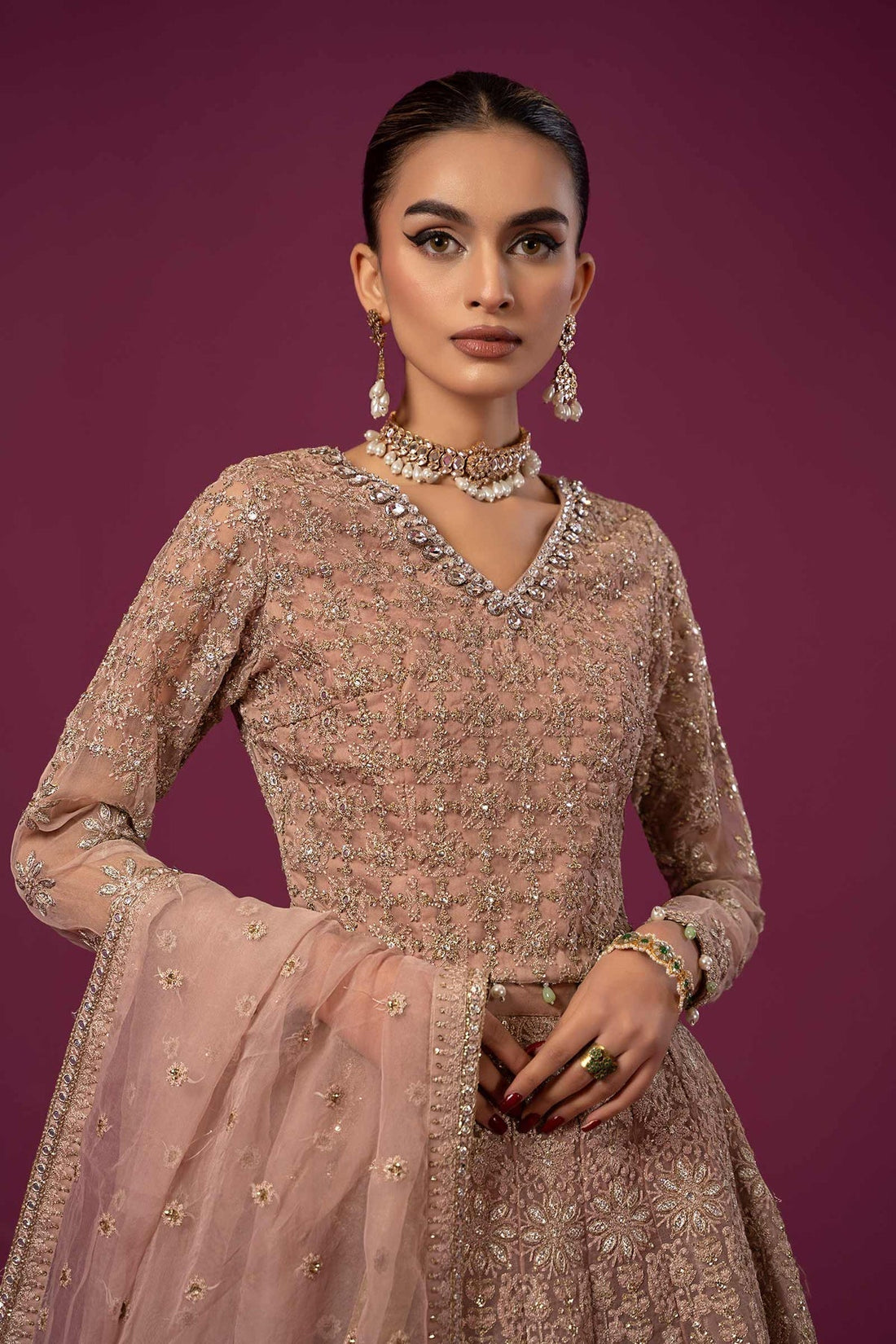 Maria B | Formal Wears | SF-EF24-02 - by - Libasekhas UK - Registered Vendor of : Maria B - 100% Original Designer Dresss