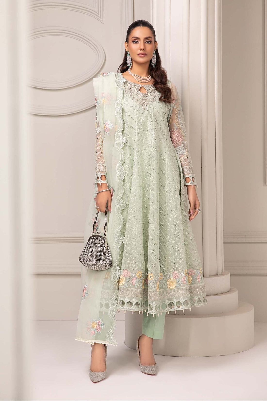 Maria B | Formal Wears | SF-EF24-03 - by - Libasekhas UK - Registered Vendor of : Maria B - 100% Original Designer Dresss