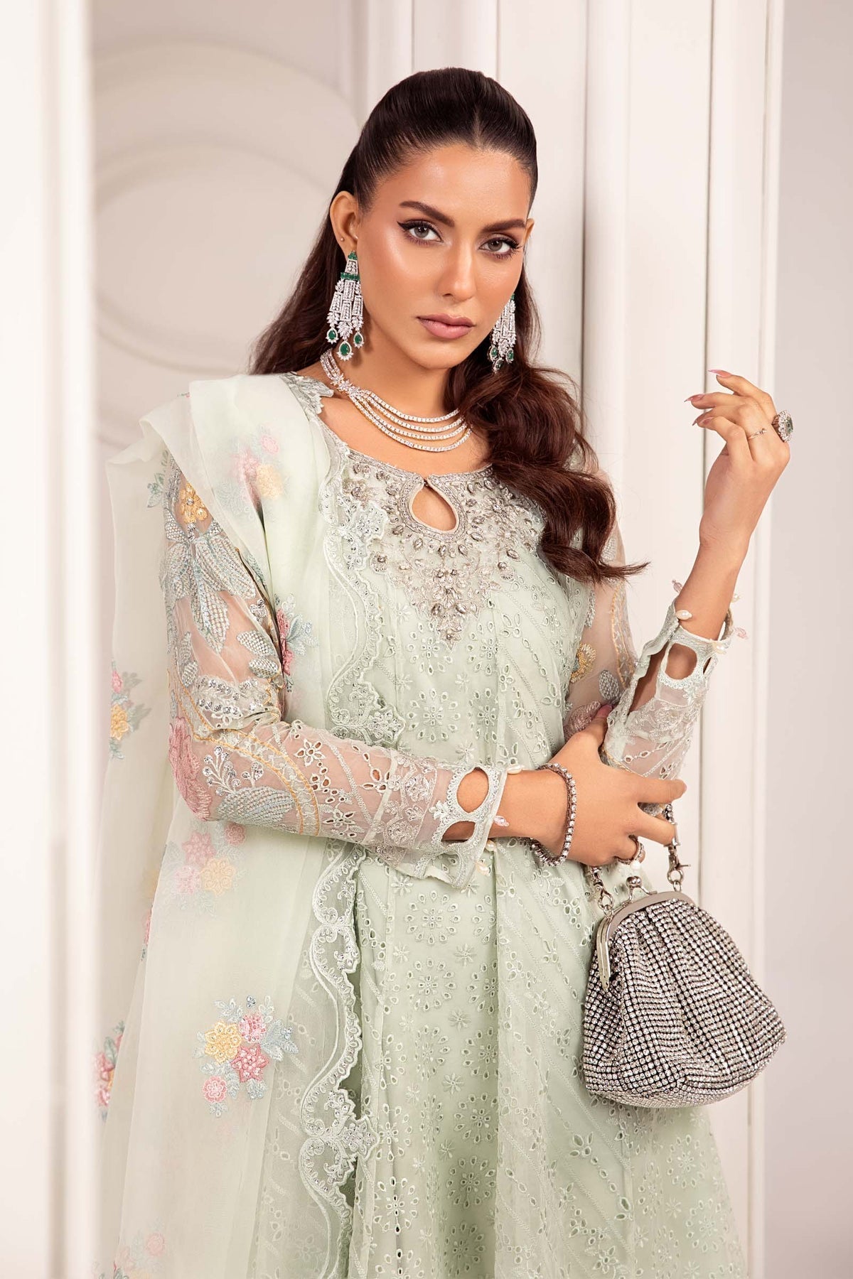 Maria B | Formal Wears | SF-EF24-03 - by - Libasekhas UK - Registered Vendor of : Maria B - 100% Original Designer Dresss