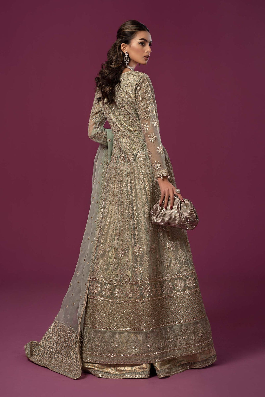 Maria B | Formal Wears | SF-EF24-04 - by - Libasekhas UK - Registered Vendor of : Maria B - 100% Original Designer Dresss