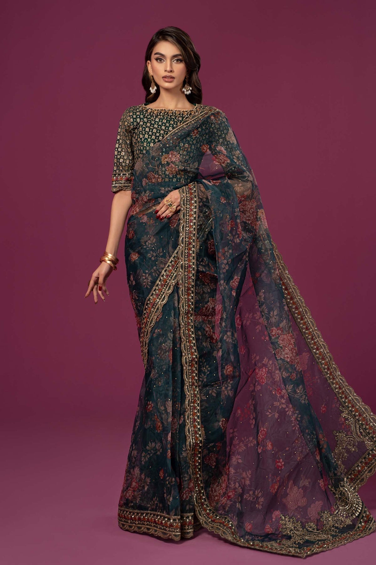 Maria B | Formal Wears | SF-EF24-08S - by - Libasekhas UK - Registered Vendor of : Maria B - 100% Original Designer Dresss