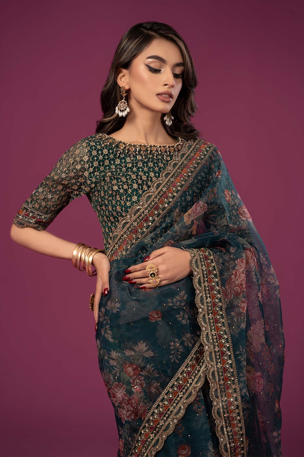 Maria B | Formal Wears | SF-EF24-08S - by - Libasekhas UK - Registered Vendor of : Maria B - 100% Original Designer Dresss