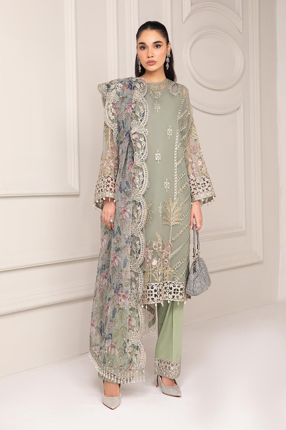 Maria B | Formal Wears | SF-EF24-12 - by - Libasekhas UK - Registered Vendor of : Maria B - 100% Original Designer Dresss