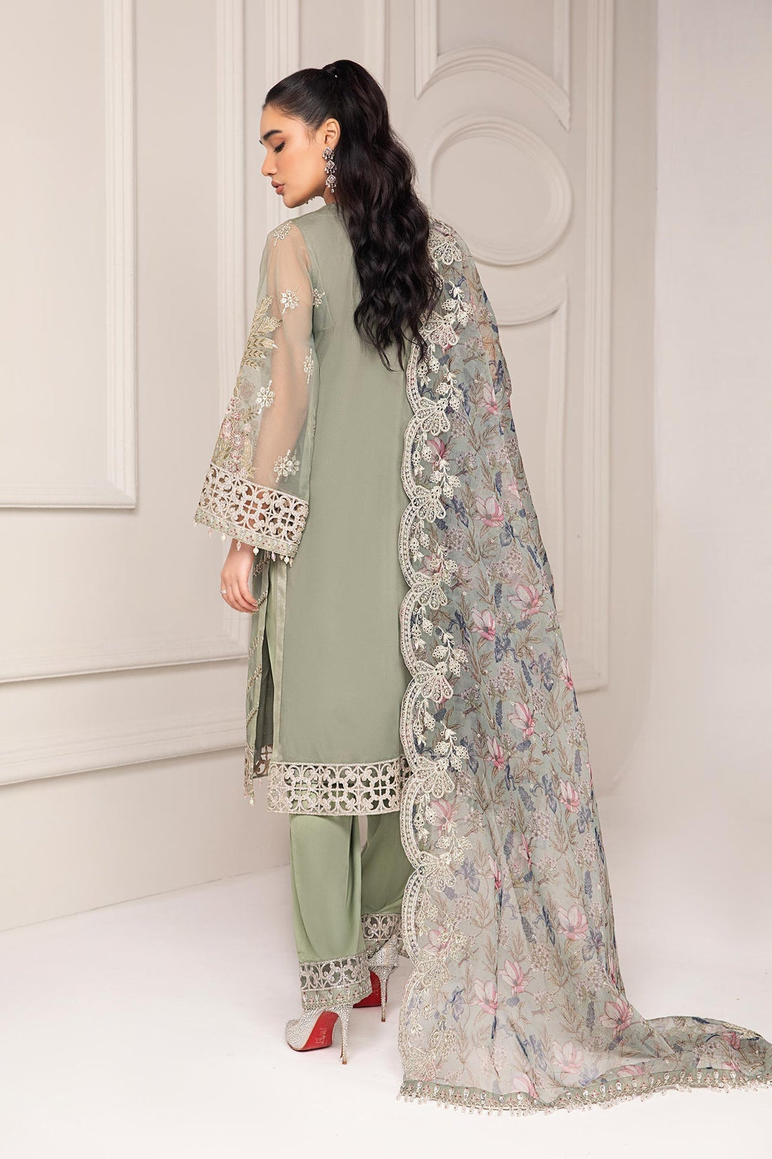 Maria B | Formal Wears | SF-EF24-12 - by - Libasekhas UK - Registered Vendor of : Maria B - 100% Original Designer Dresss
