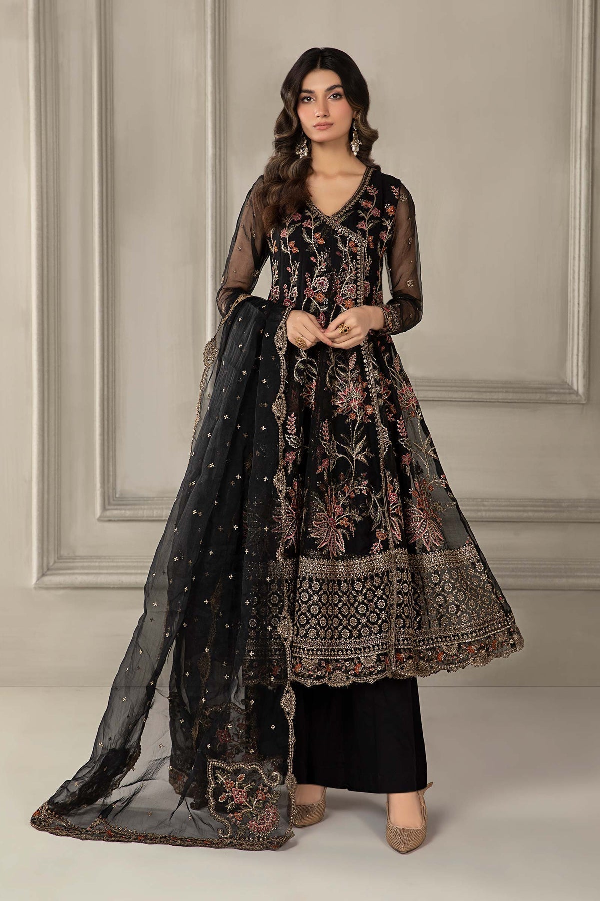 Maria B | Formal Wears | SF-EF24-19 - by - Libasekhas UK - Registered Vendor of : Maria B - 100% Original Designer Dresss