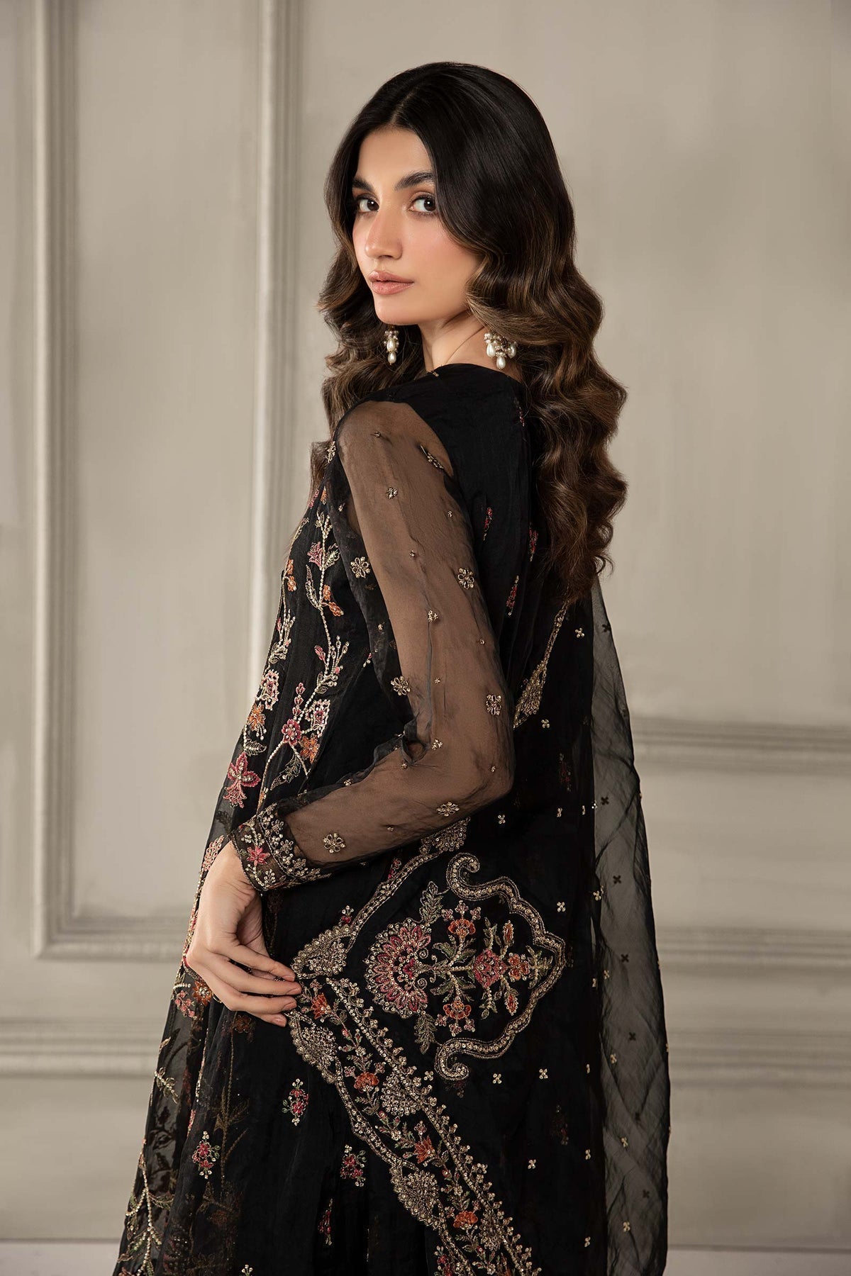Maria B | Formal Wears | SF-EF24-19 - by - Libasekhas UK - Registered Vendor of : Maria B - 100% Original Designer Dresss