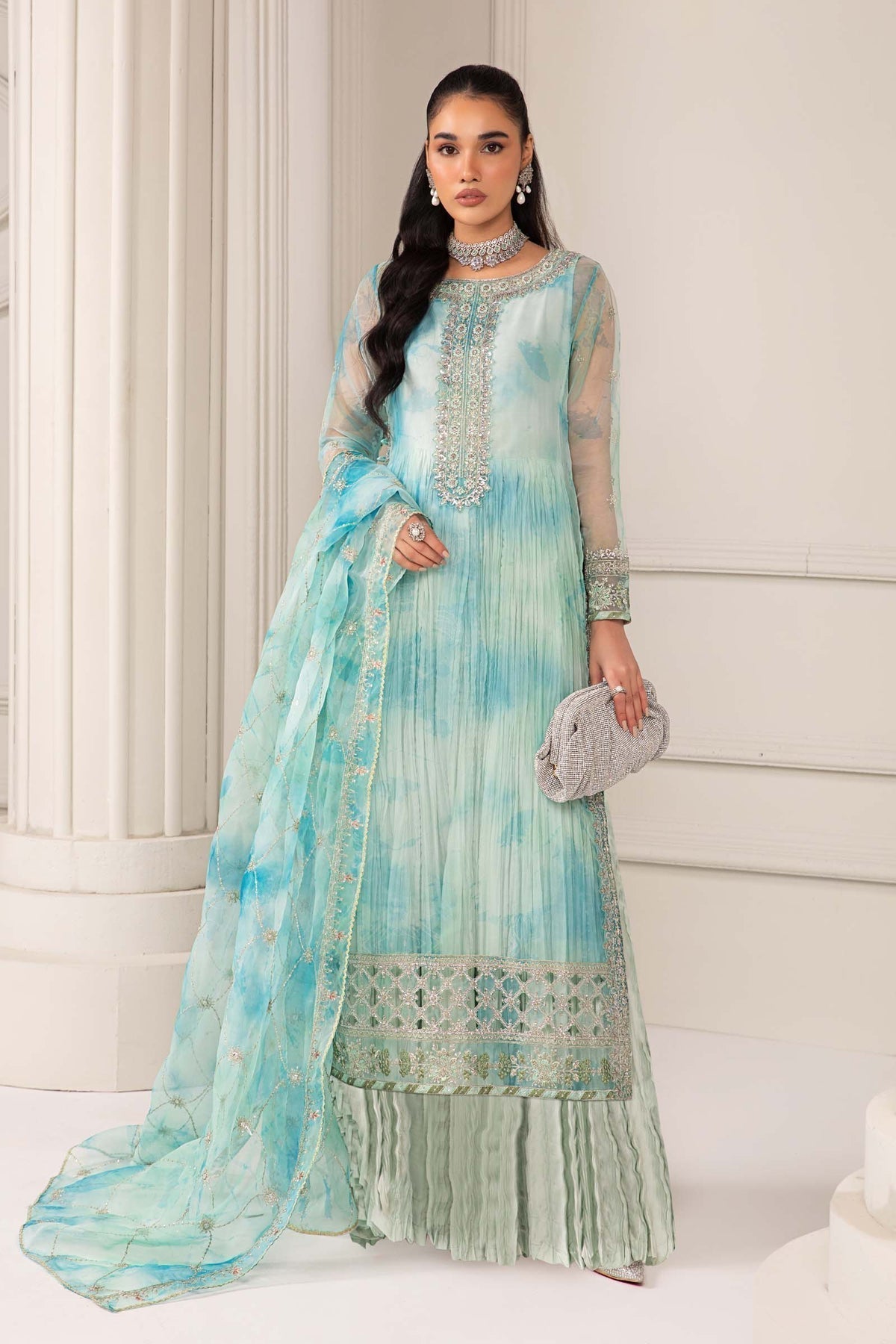 Maria B | Formal Wears | SF-EF24-20 - by - Libasekhas UK - Registered Vendor of : Maria B - 100% Original Designer Dresss