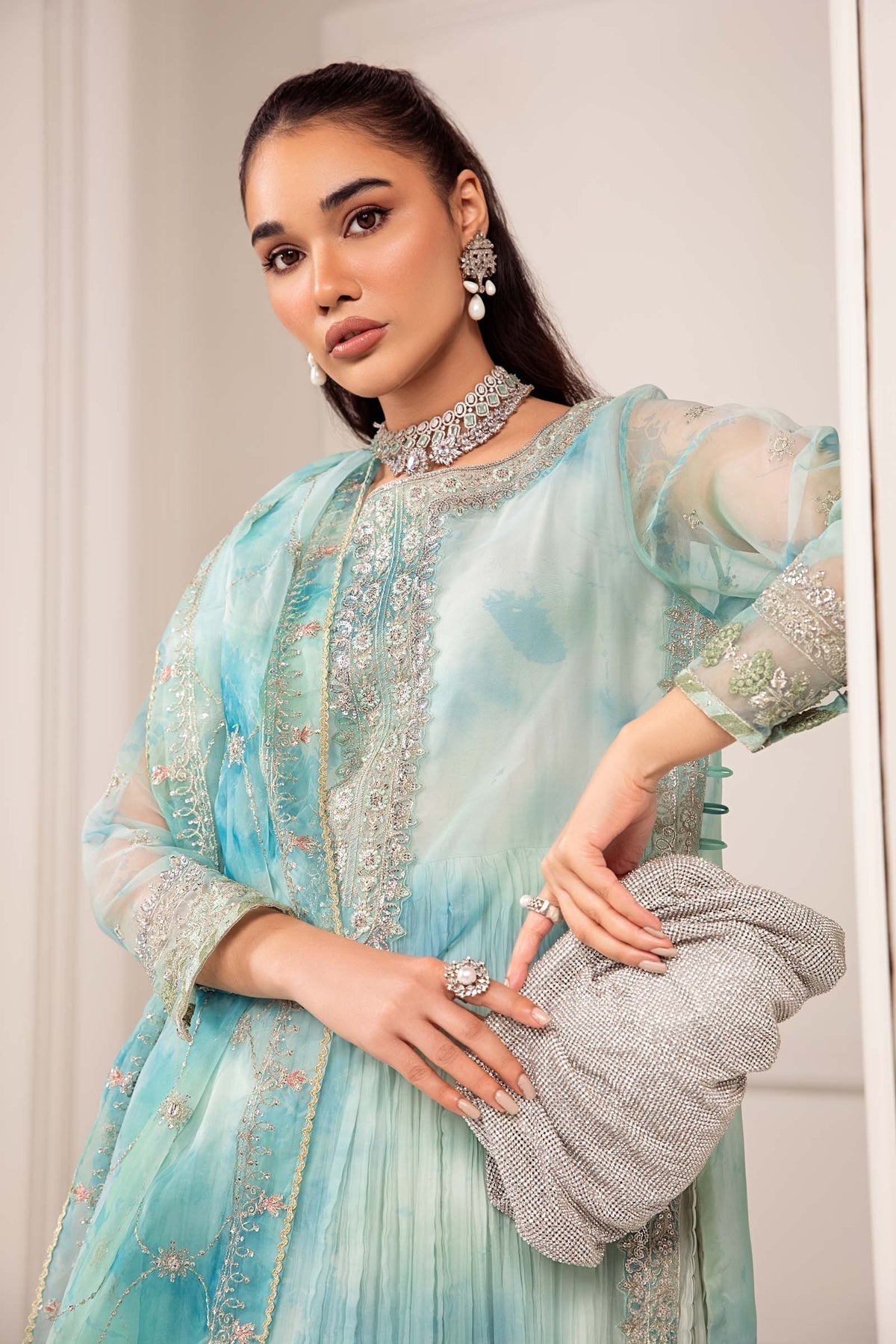 Maria B | Formal Wears | SF-EF24-20 - by - Libasekhas UK - Registered Vendor of : Maria B - 100% Original Designer Dresss