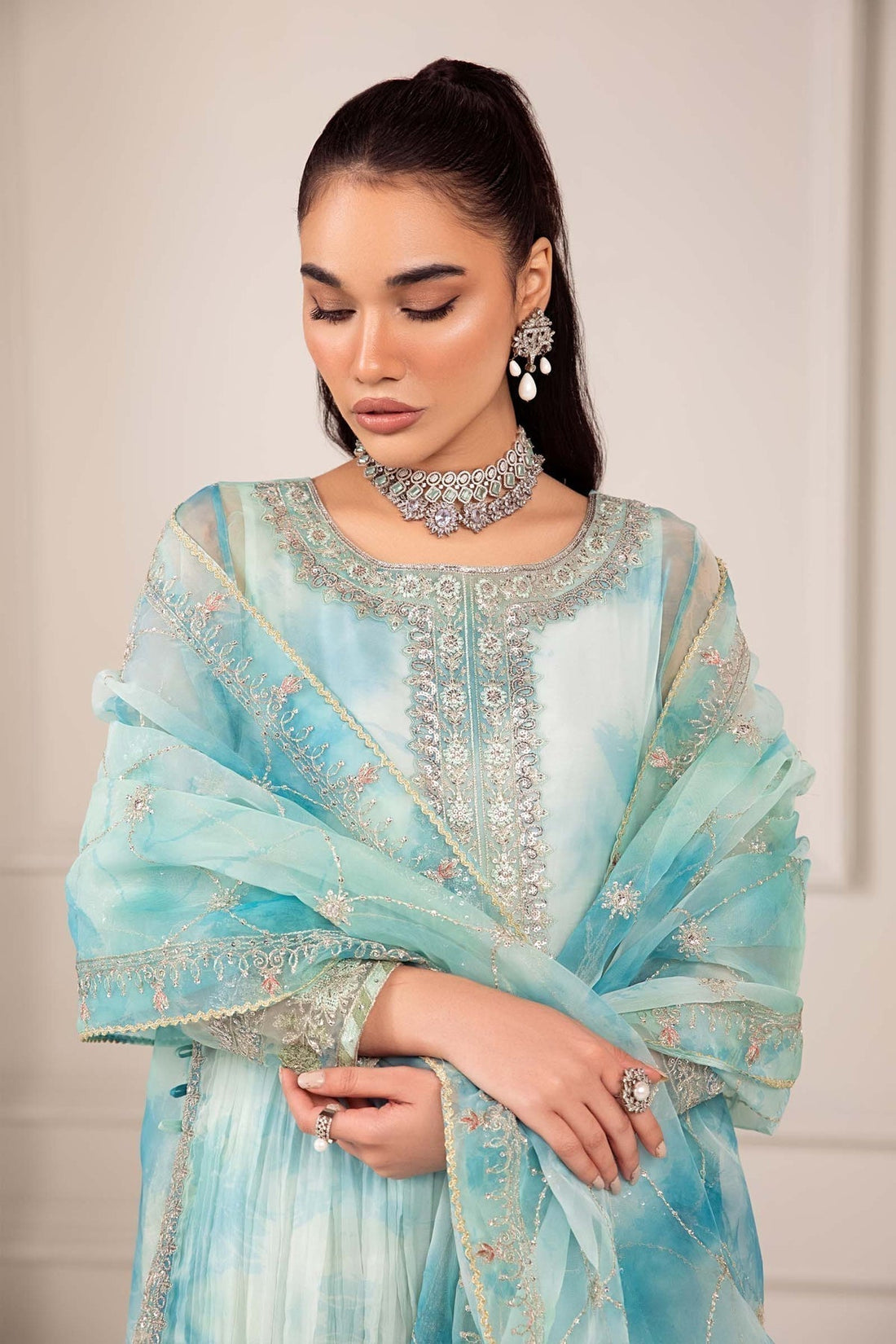Maria B | Formal Wears | SF-EF24-20 - by - Libasekhas UK - Registered Vendor of : Maria B - 100% Original Designer Dresss