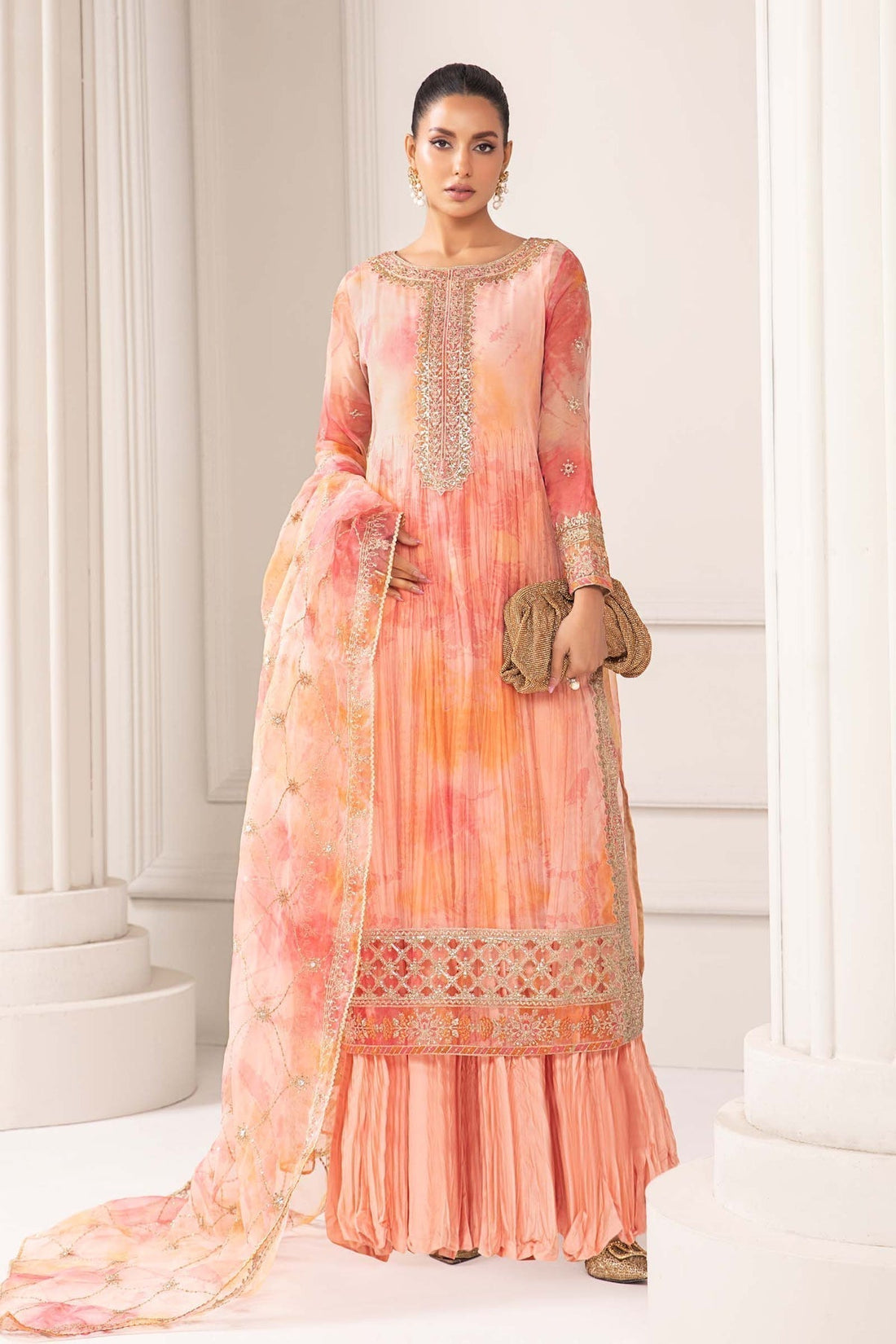 Maria B | Formal Wears | SF-EF24-20S - by - Libasekhas UK - Registered Vendor of : Maria B - 100% Original Designer Dresss
