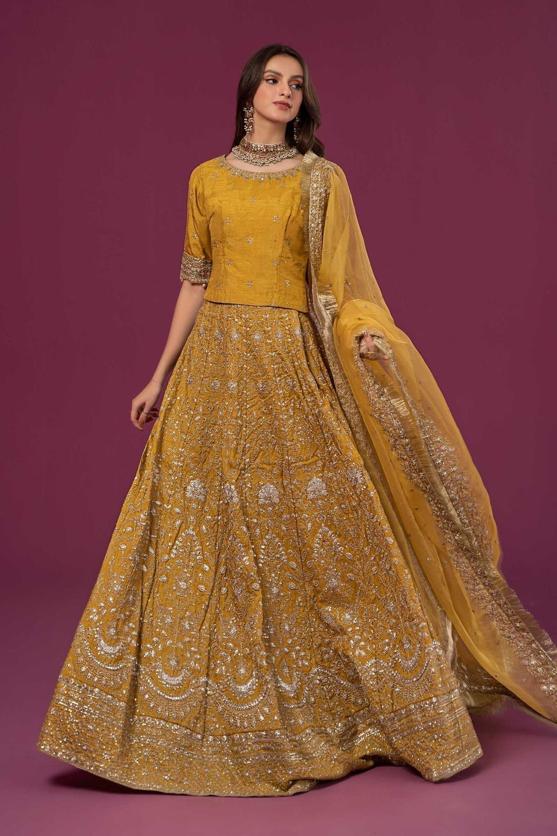 Maria B | Formal Wears | SF-EF24-26 - by - Libasekhas UK - Registered Vendor of : Maria B - 100% Original Designer Dresss