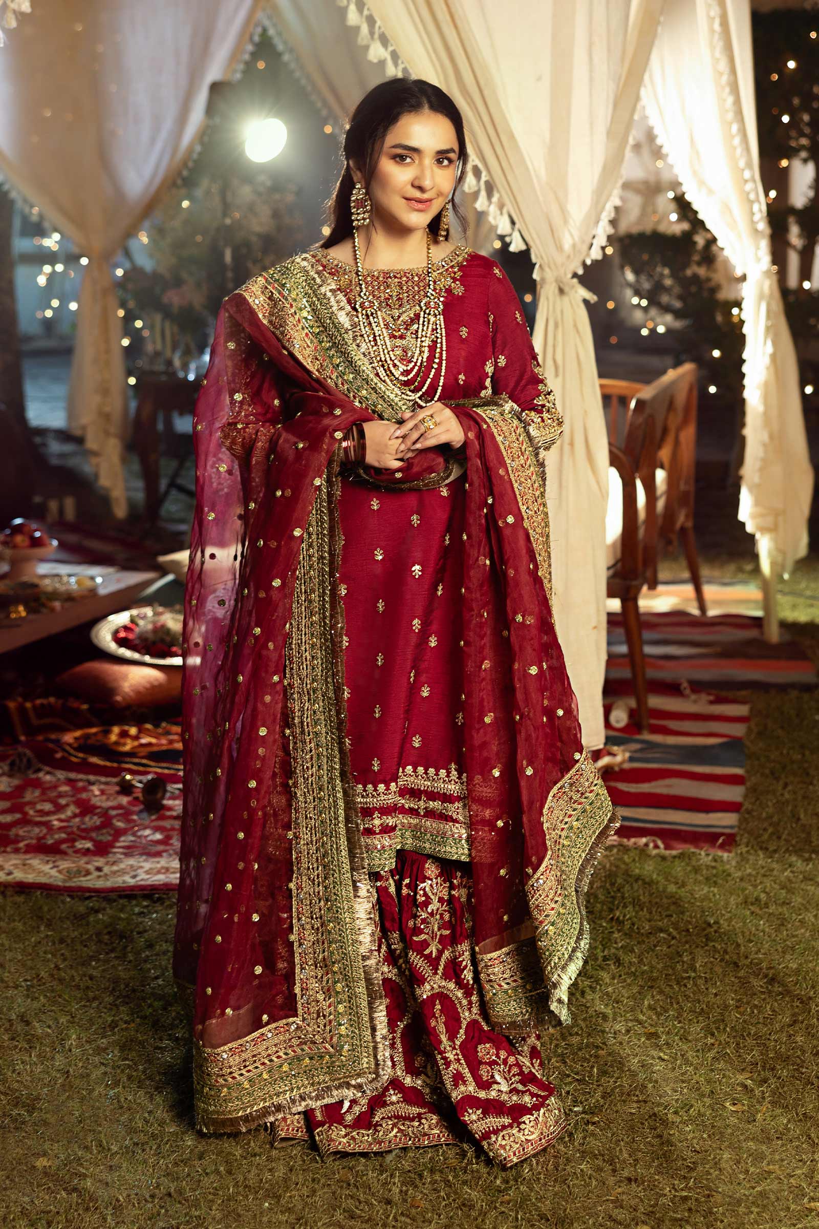 Maira B | Ready to Wear | SF-EF25-01 - by - Libasekhas UK - Registered Vendor of : Maria B - 100% Original Designer Dresss