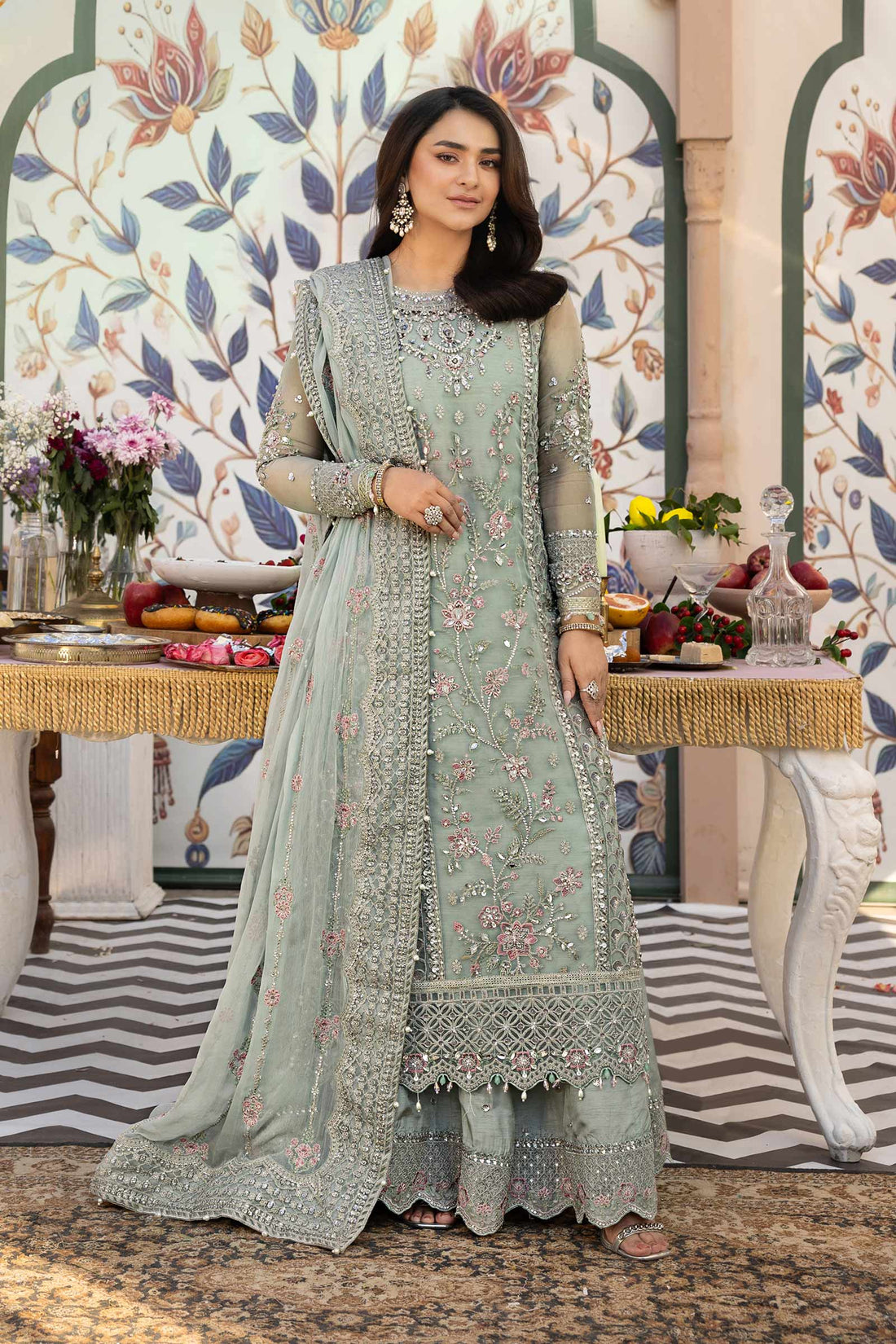 Maira B | Ready to Wear | SF-EF25-65 - by - Libasekhas UK - Registered Vendor of : Maria B - 100% Original Designer Dresss