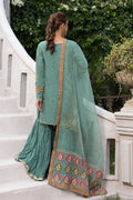 Maria B | Luxury Formals | SF-EA23-18R1-Ferozi - by Libasekhas UK - Registered Vendor of : Maria B - 100% Original Designer Dress