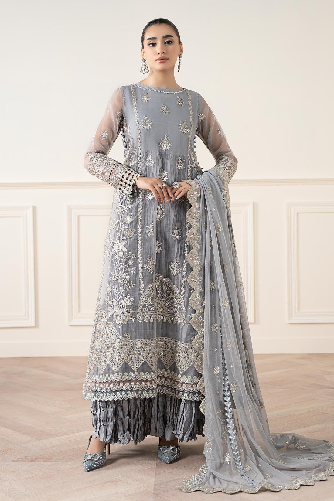 Maria B | Formal Wears | SF-EA25-22 - by Libasekhas UK - Registered Vendor of : Maria B - 100% Original Designer Dress