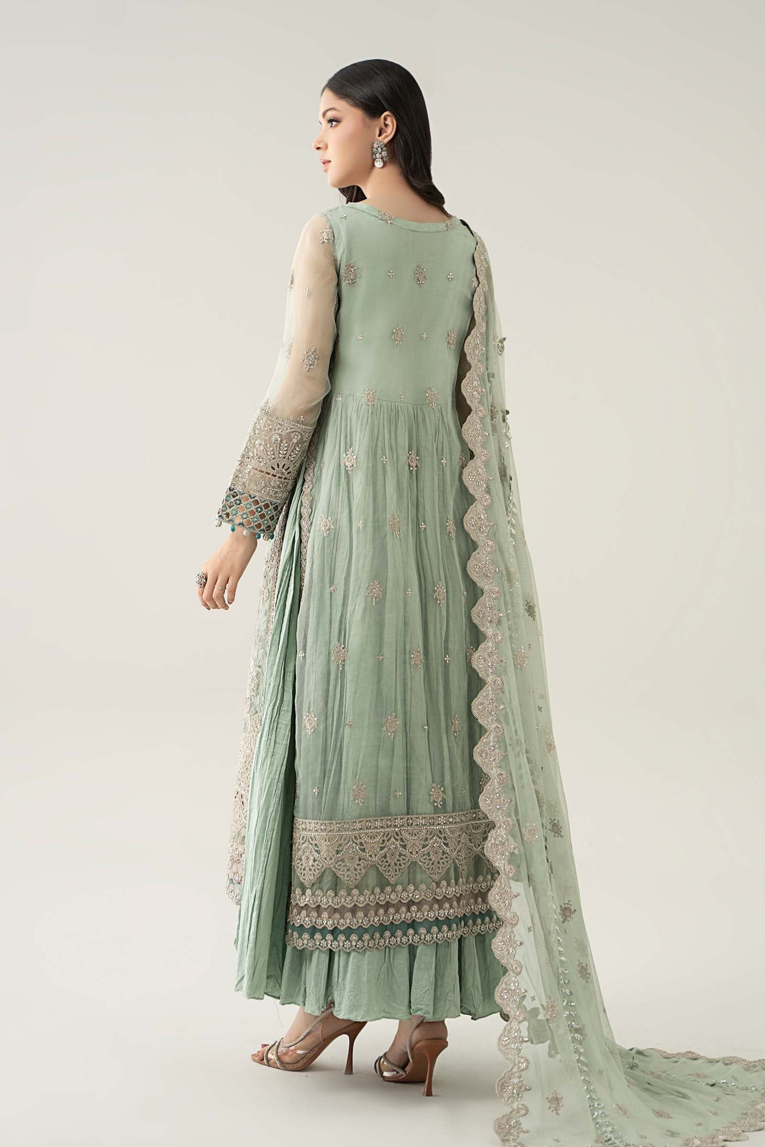Maria B | Formal Wears | SF-EA25-22 - by Libasekhas UK - Registered Vendor of : Maria B - 100% Original Designer Dress