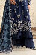 Maria B | Luxury Formals Pre Fall | SF-EA26-12-Blue - by Libasekhas UK - Registered Vendor of : Maria B - 100% Original Designer Dress