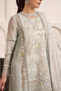 Maria B | Luxury Formals Pre Fall | SF-EA26-24-Ice Blue - by Libasekhas UK - Registered Vendor of : Maria B - 100% Original Designer Dress