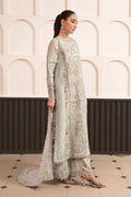 Maria B | Luxury Formals Pre Fall | SF-EA26-24-Ice Blue - by Libasekhas UK - Registered Vendor of : Maria B - 100% Original Designer Dress