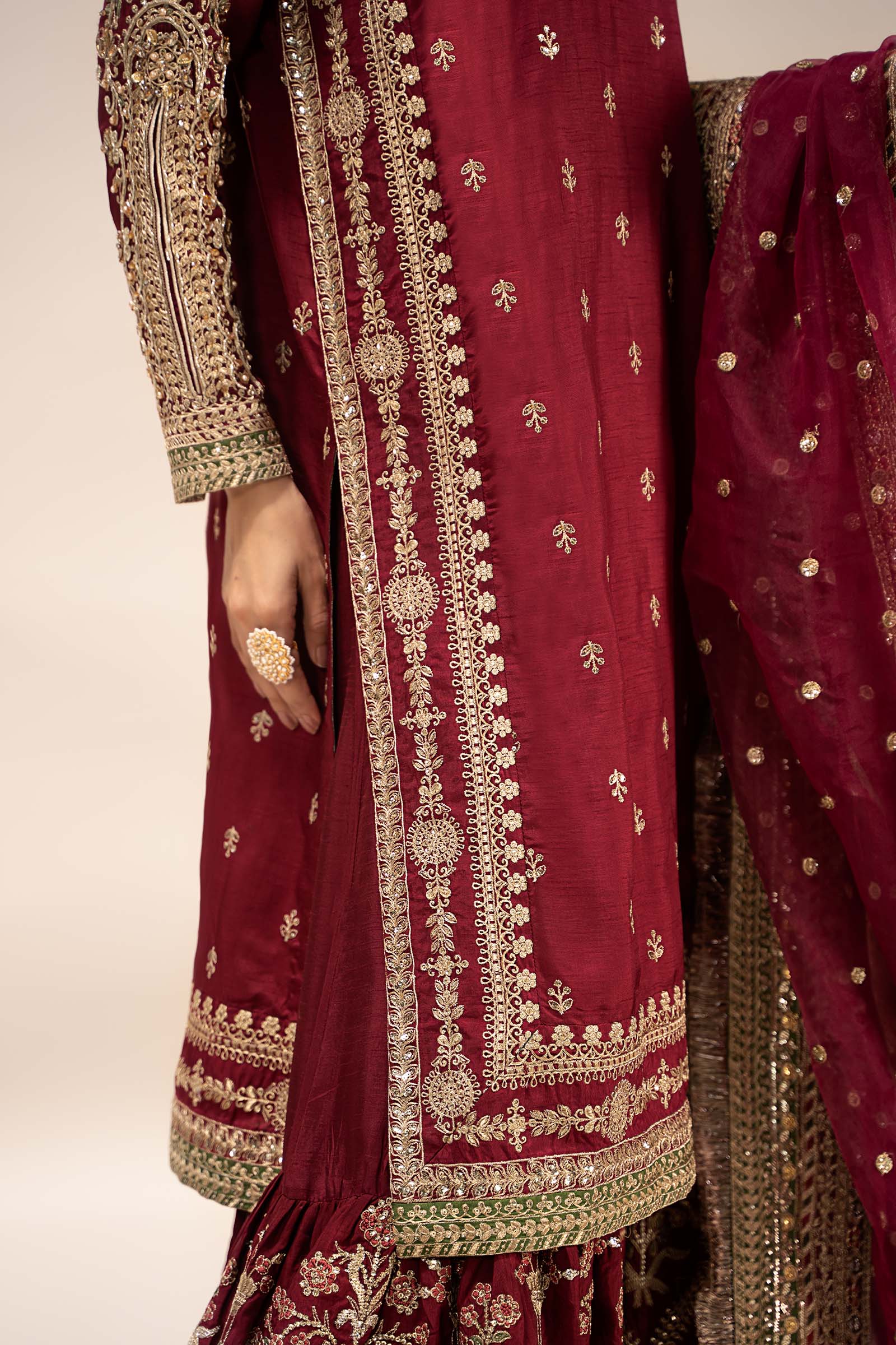 Maira B | Ready to Wear | SF-EF25-01 - by - Libasekhas UK - Registered Vendor of : Maria B - 100% Original Designer Dresss