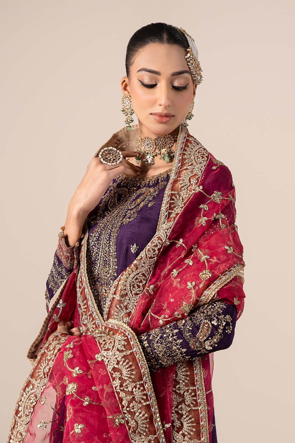 Maria B | Formal Wears | SF-EF25-02 - by - Libasekhas UK - Registered Vendor of : Maria B - 100% Original Designer Dresss