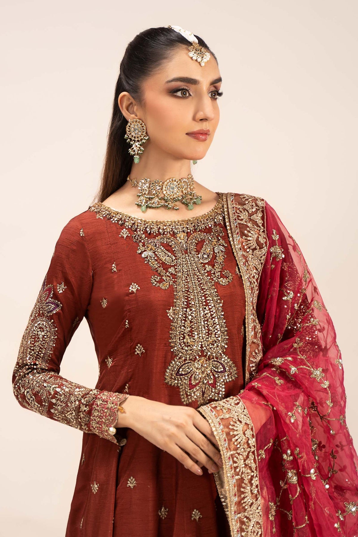 Maria B | Formal Wears | SF-EF25-02 - by - Libasekhas UK - Registered Vendor of : Maria B - 100% Original Designer Dresss