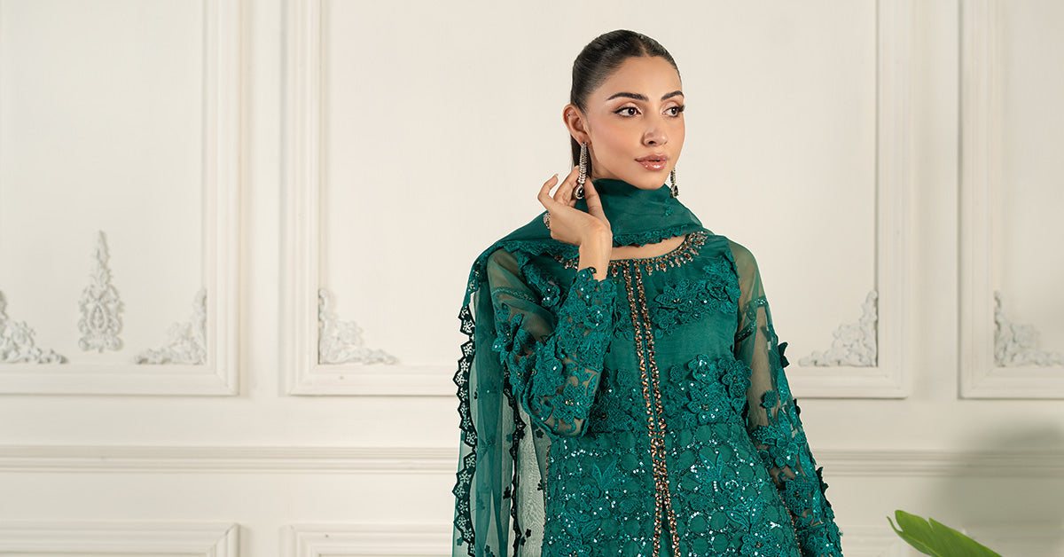 Maira B | Ready to Wear | SF-EF25-04 - by - Libasekhas UK - Registered Vendor of : Maria B - 100% Original Designer Dresss