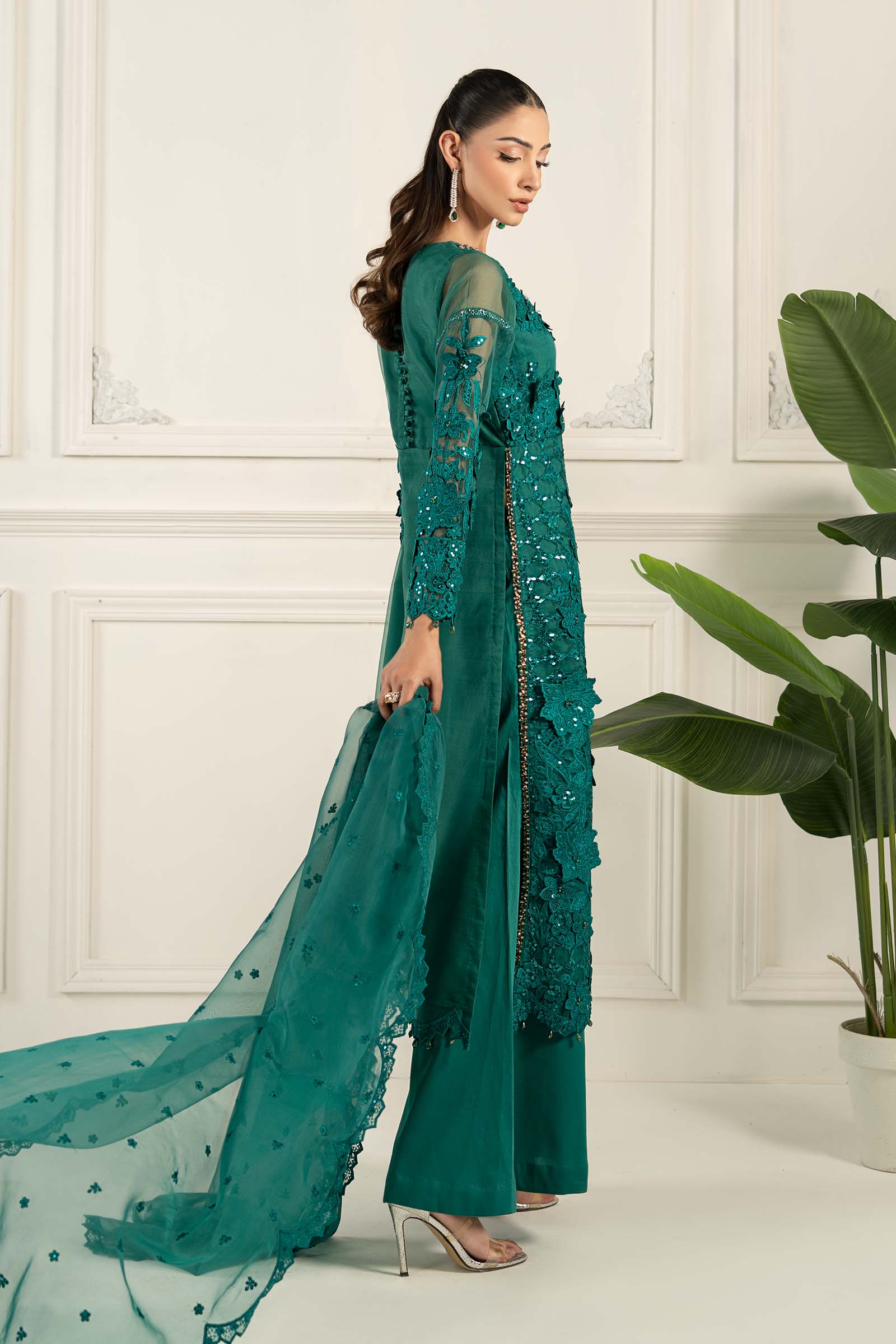 Maira B | Ready to Wear | SF-EF25-04 - by - Libasekhas UK - Registered Vendor of : Maria B - 100% Original Designer Dresss