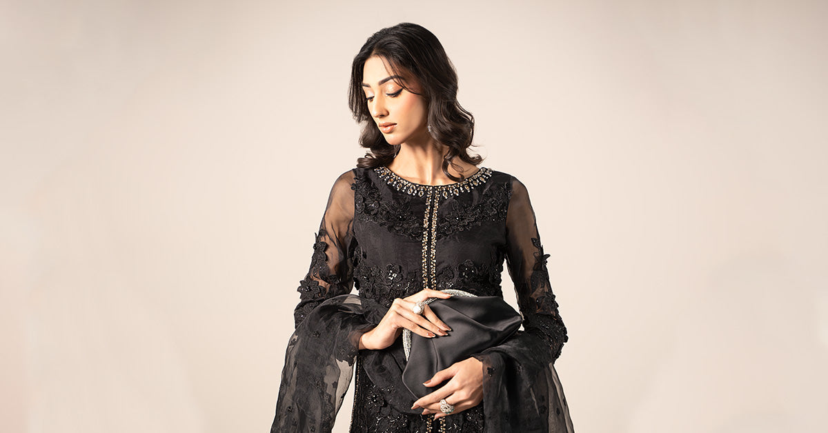 Maira B | Ready to Wear | SF-EF25-04 - by - Libasekhas UK - Registered Vendor of : Maria B - 100% Original Designer Dresss