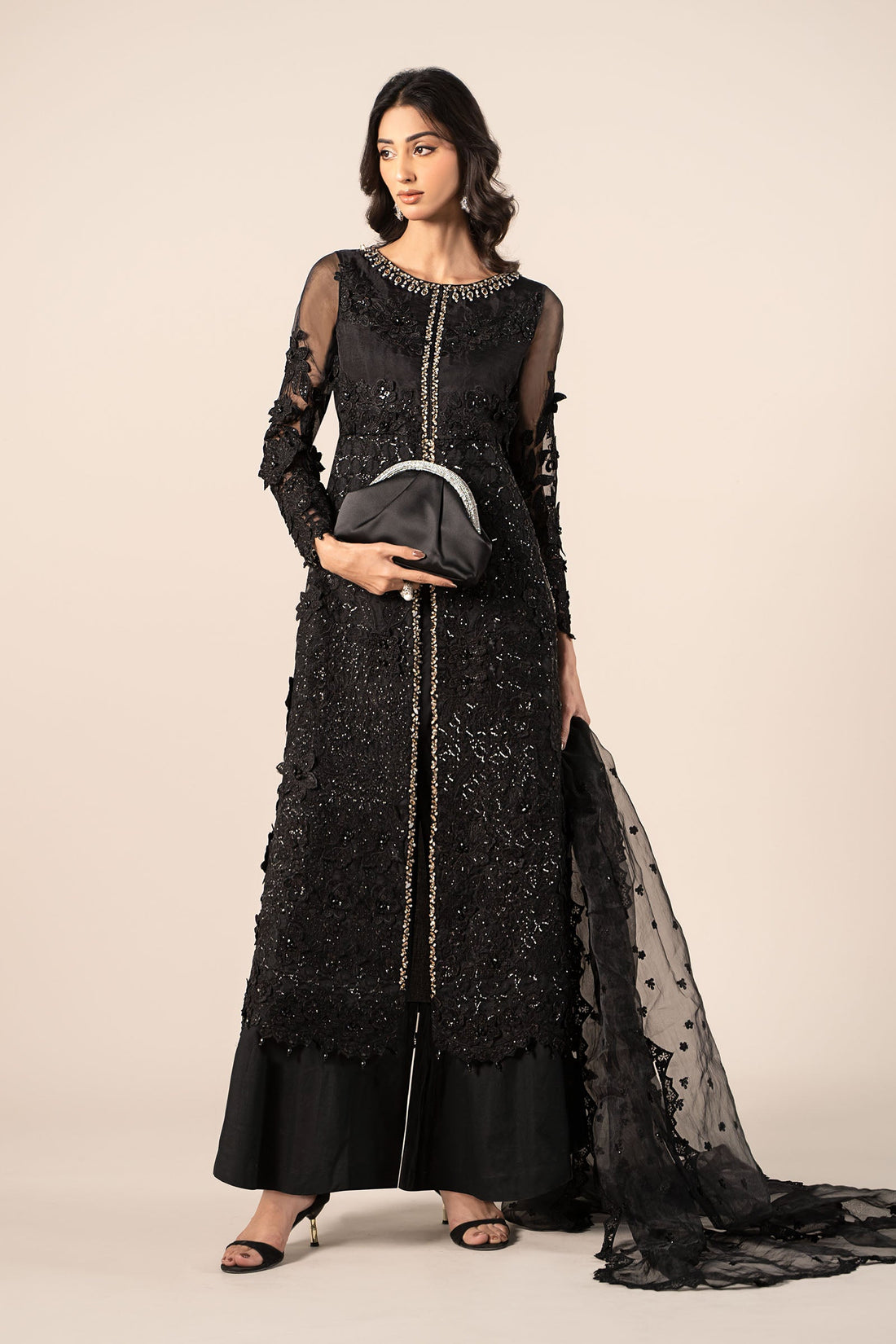 Maira B | Ready to Wear | SF-EF25-04 - by - Libasekhas UK - Registered Vendor of : Maria B - 100% Original Designer Dresss