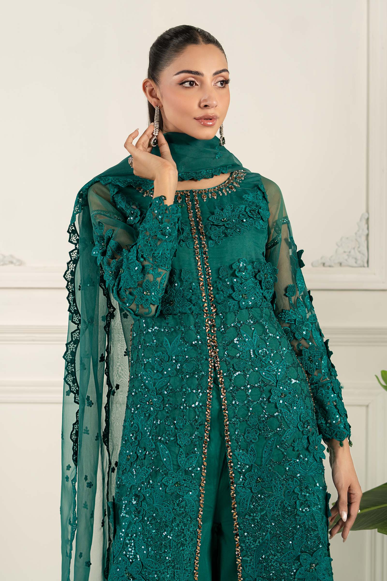 Maira B | Ready to Wear | SF-EF25-04 - by - Libasekhas UK - Registered Vendor of : Maria B - 100% Original Designer Dresss
