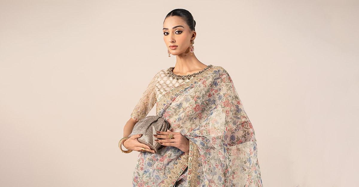 Maira B | Ready to Wear | SF-EF25-08 - by - Libasekhas UK - Registered Vendor of : Maria B - 100% Original Designer Dresss